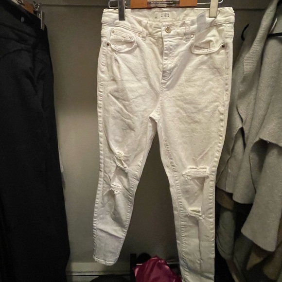 Ripped White Dynamite Jeans - Picture 2 of 3